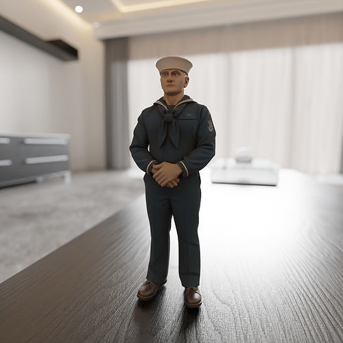 sailor 3D print model