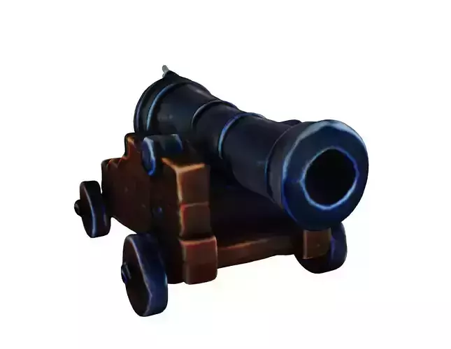 Stylized Pirate Cannon