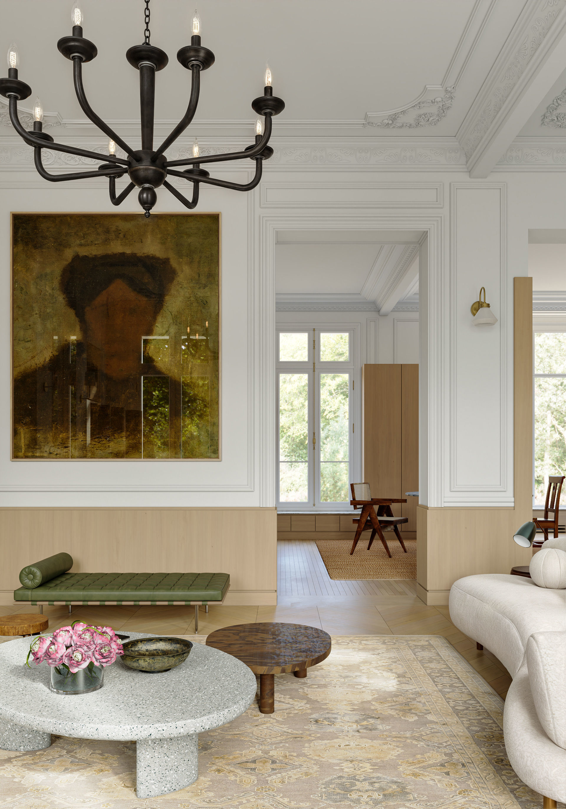 Living Room 3D model_8