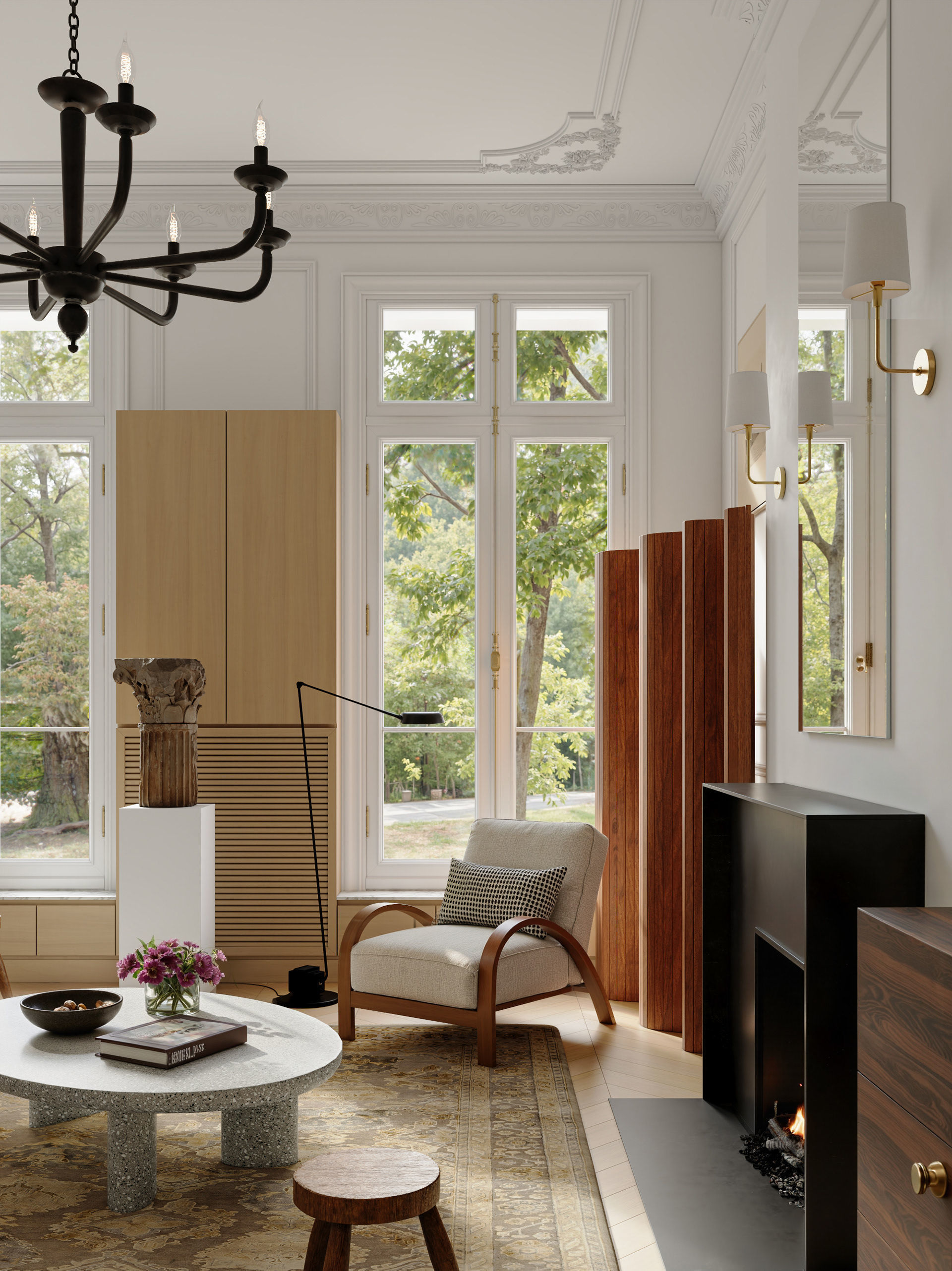 Living Room 3D model_2