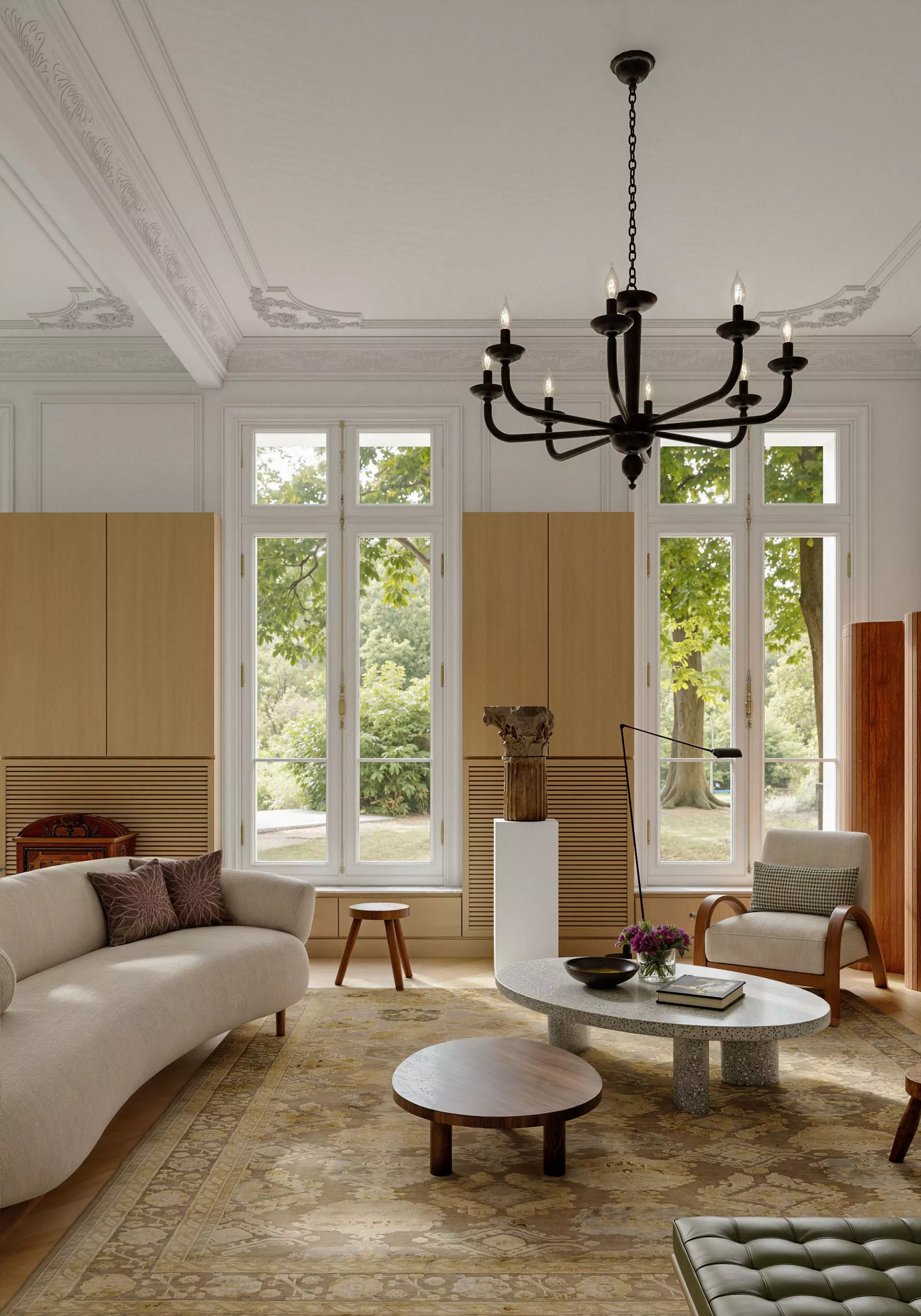 Living Room 3D model_0