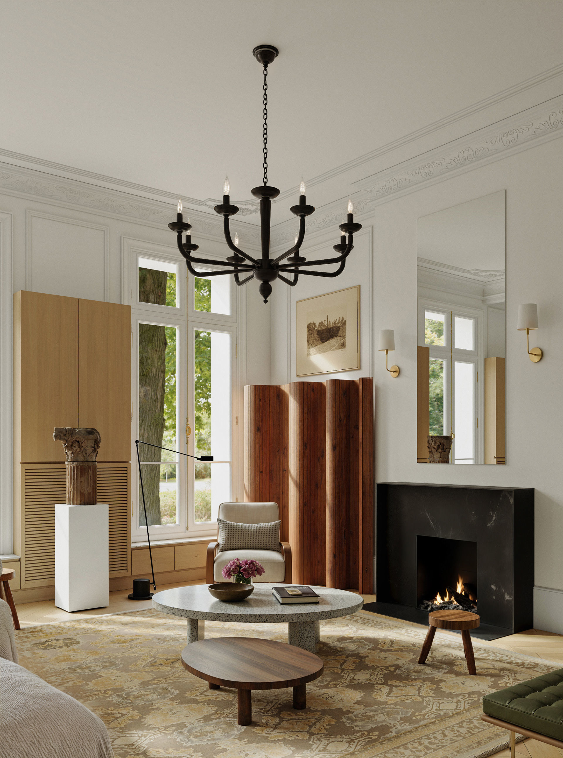 Living Room 3D model_4