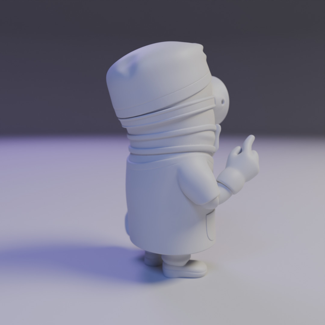 minion surgery doctor 3D print model_14