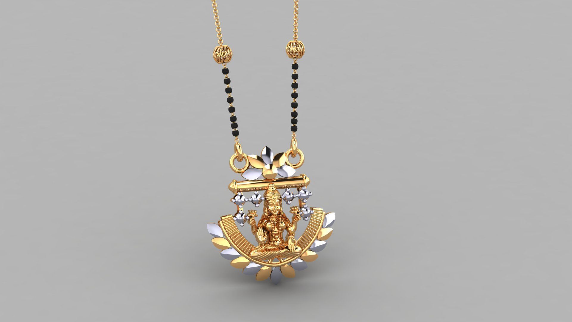 God Mangalsutra Collection STL  3DM Files Available 3D print model_34