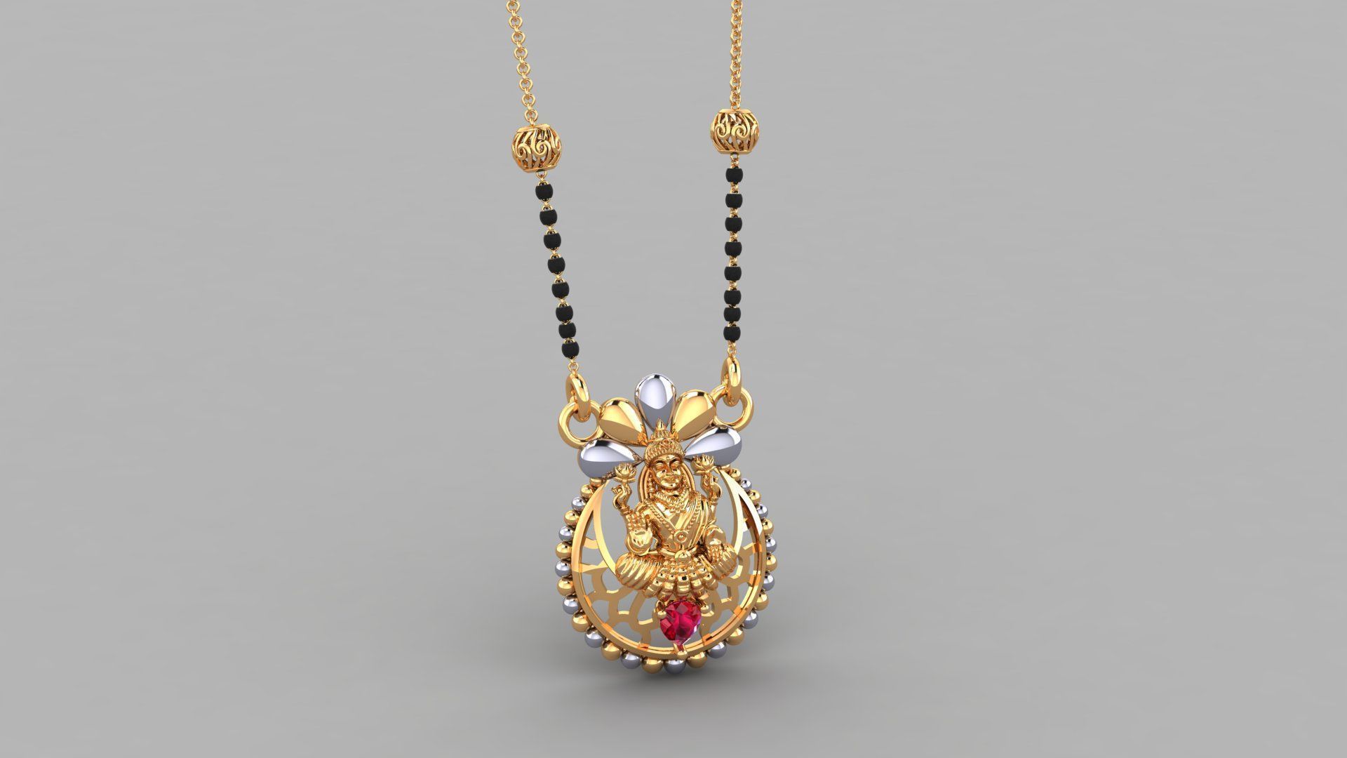 God Mangalsutra Collection STL  3DM Files Available 3D print model_20