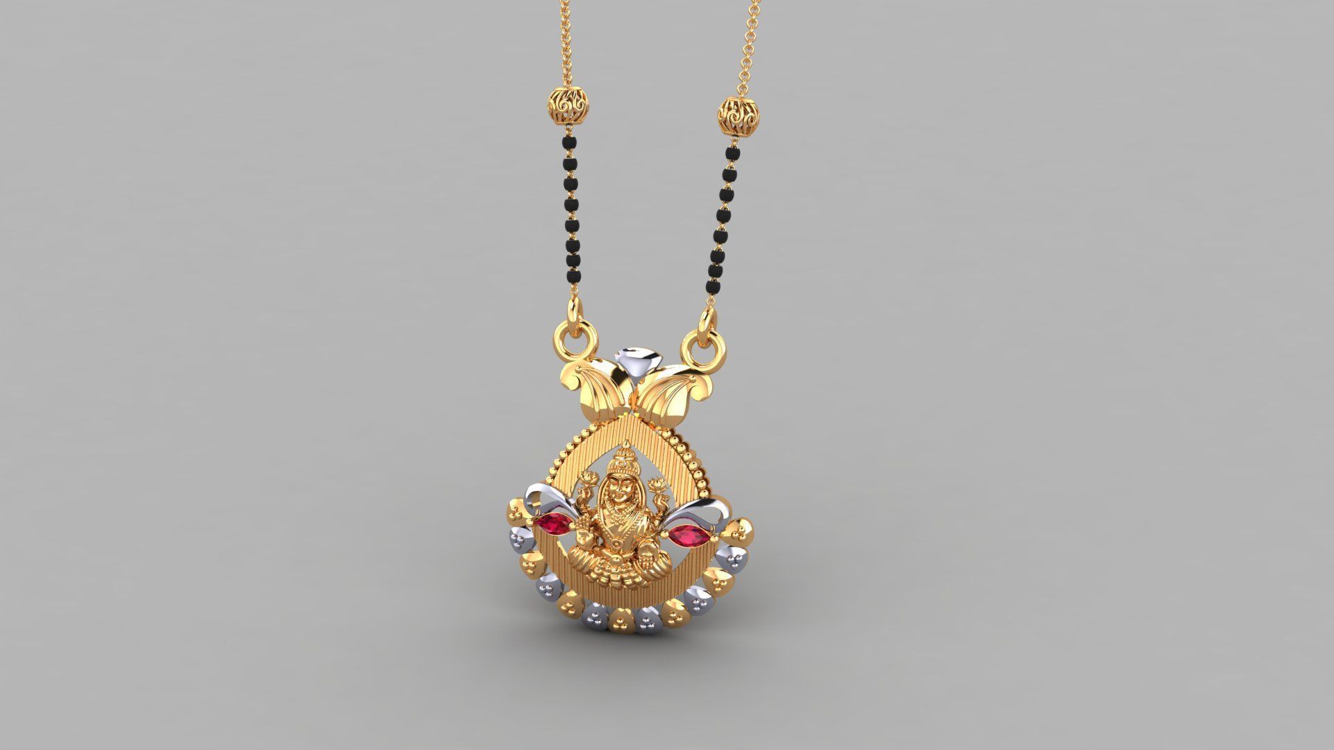 God Mangalsutra Collection STL  3DM Files Available 3D print model_26