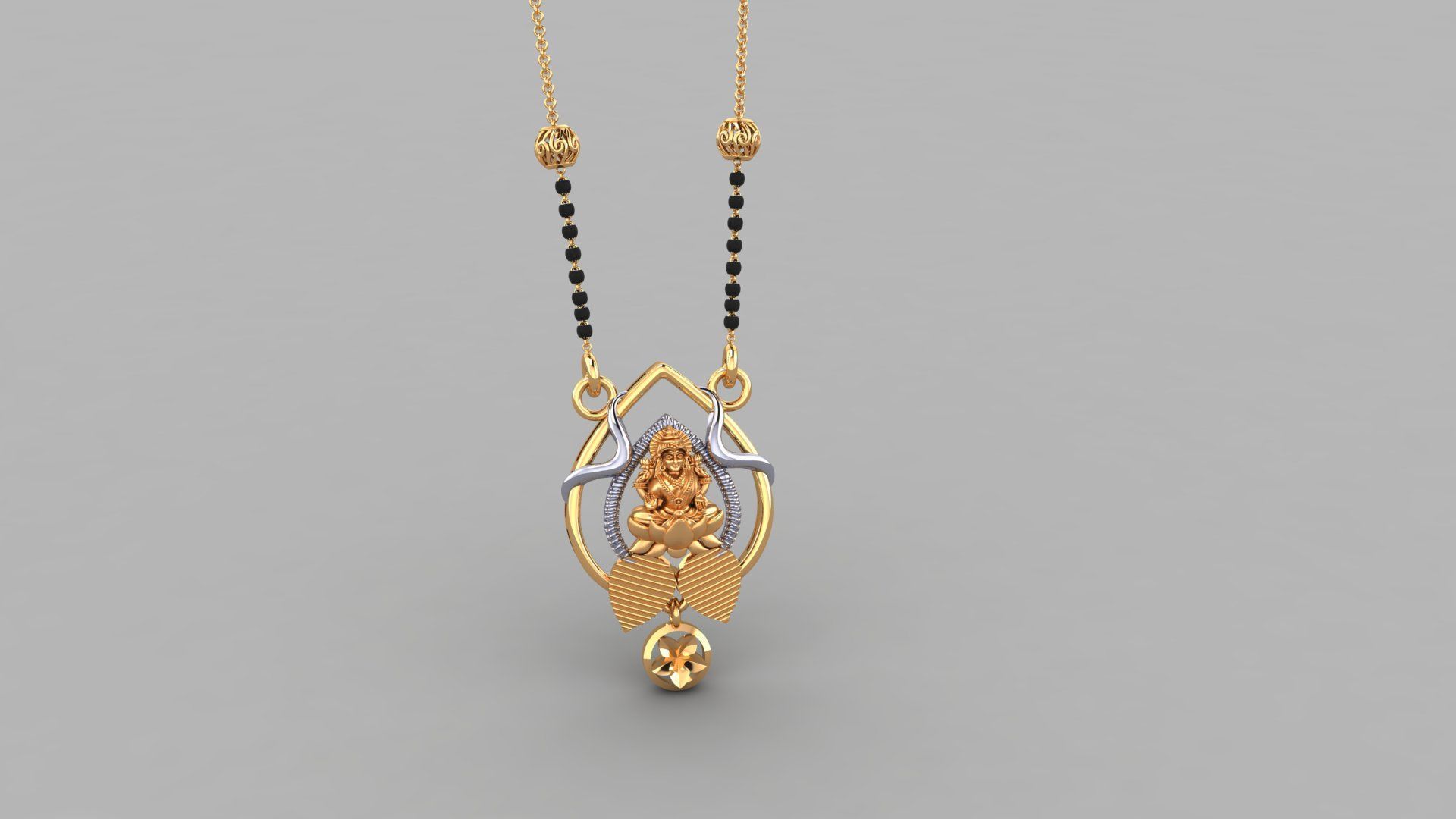 God Mangalsutra Collection STL  3DM Files Available 3D print model_6