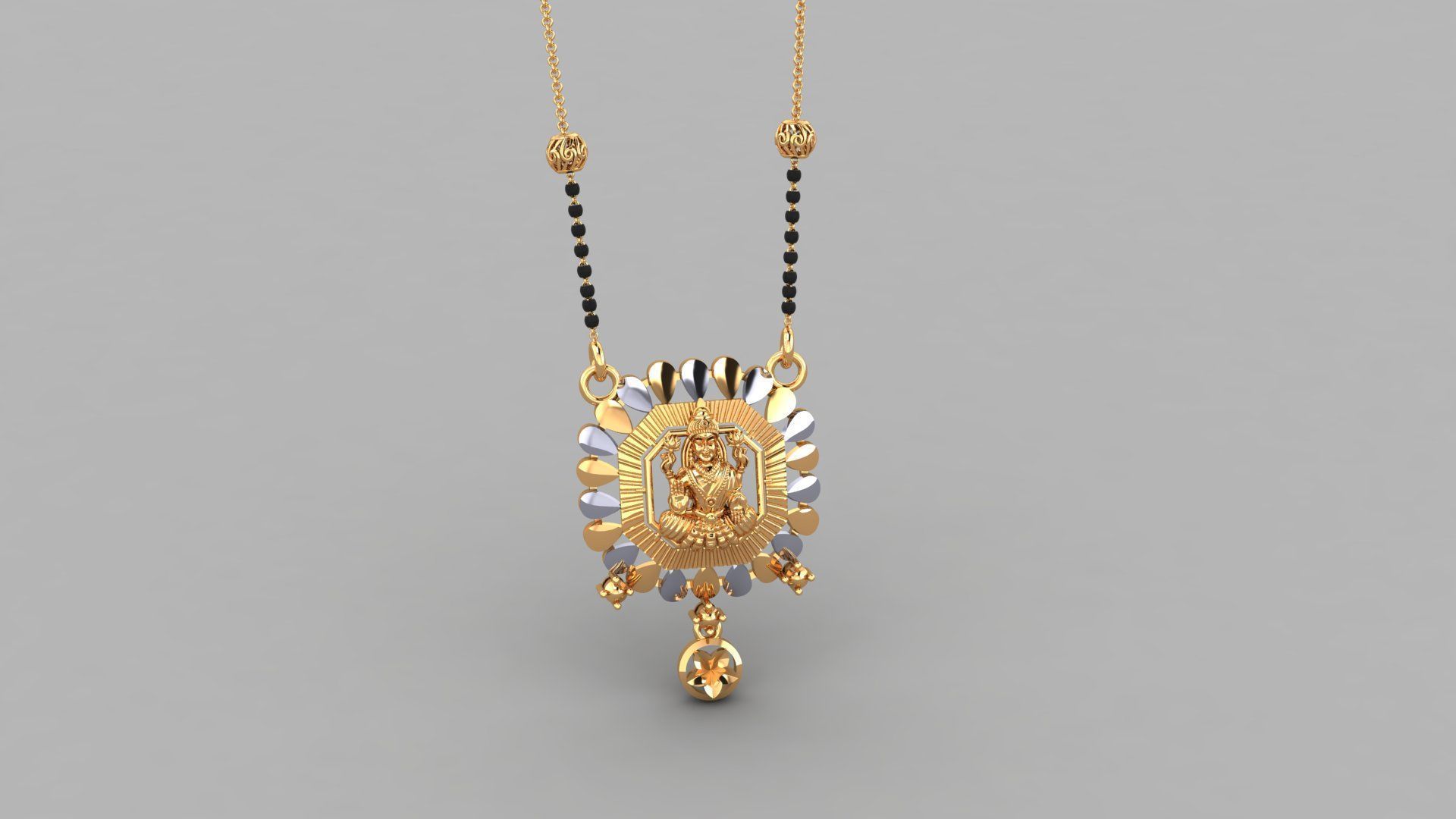God Mangalsutra Collection STL  3DM Files Available 3D print model_44