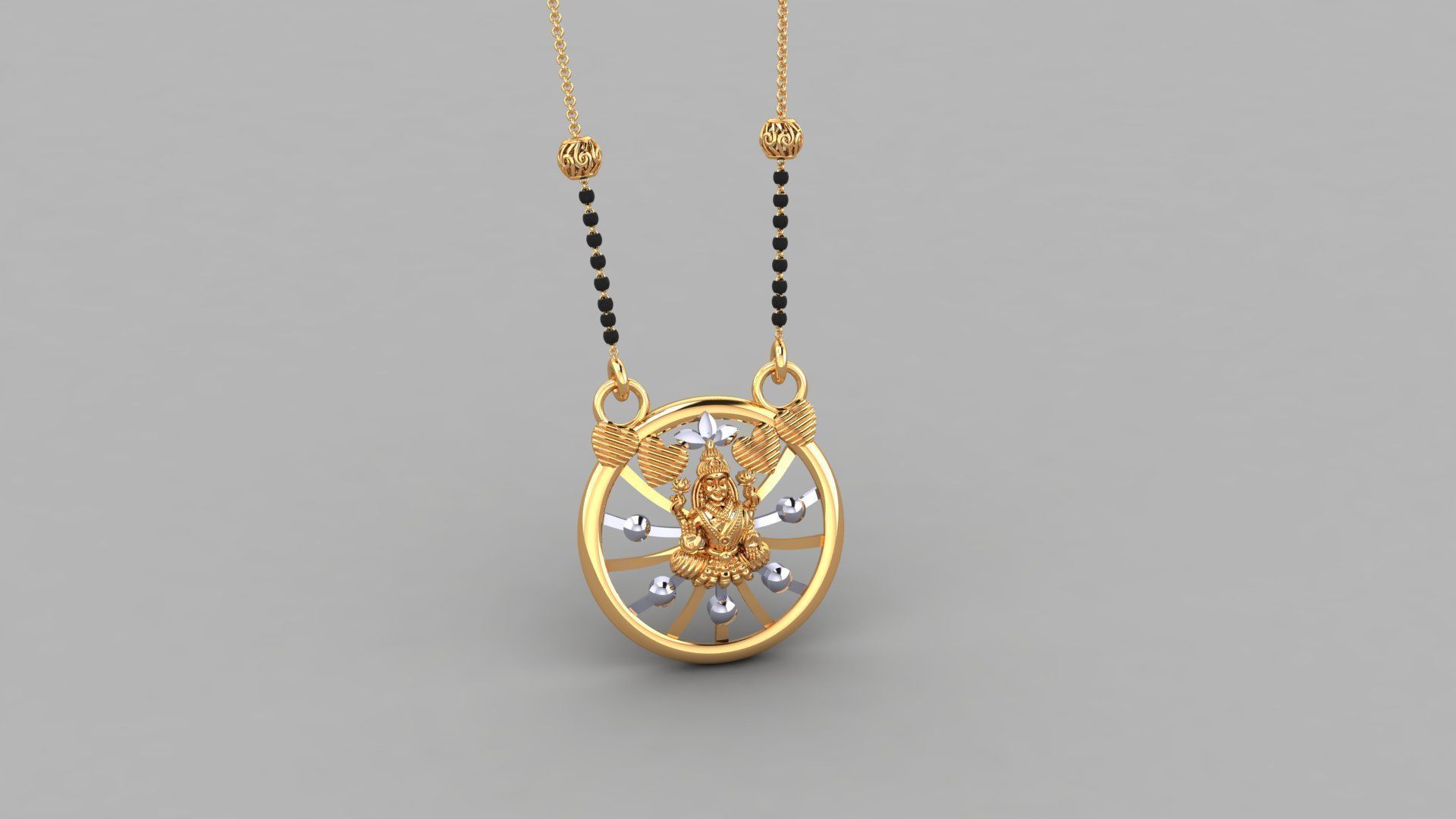 God Mangalsutra Collection STL  3DM Files Available 3D print model_28