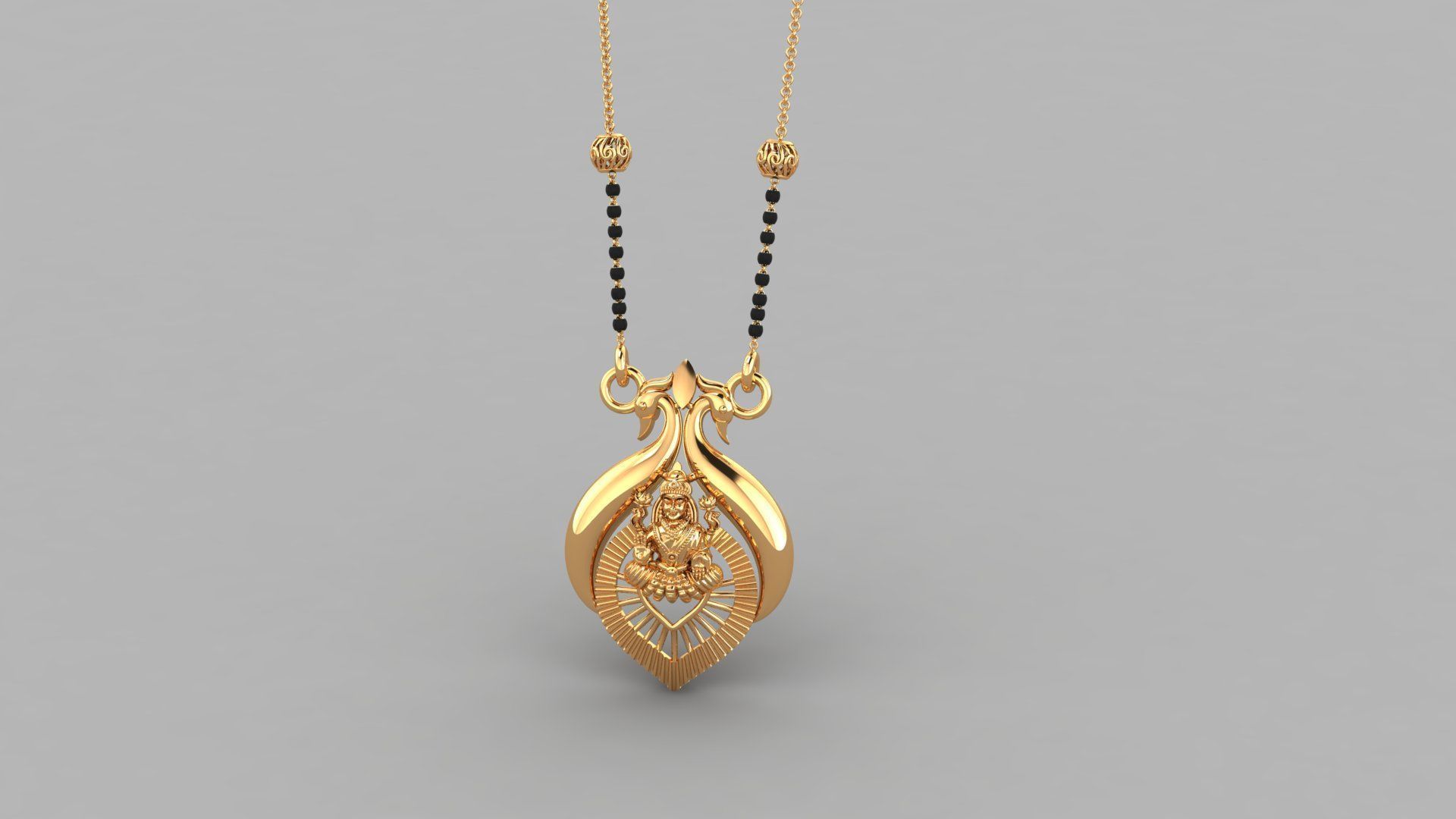 God Mangalsutra Collection STL  3DM Files Available 3D print model_15
