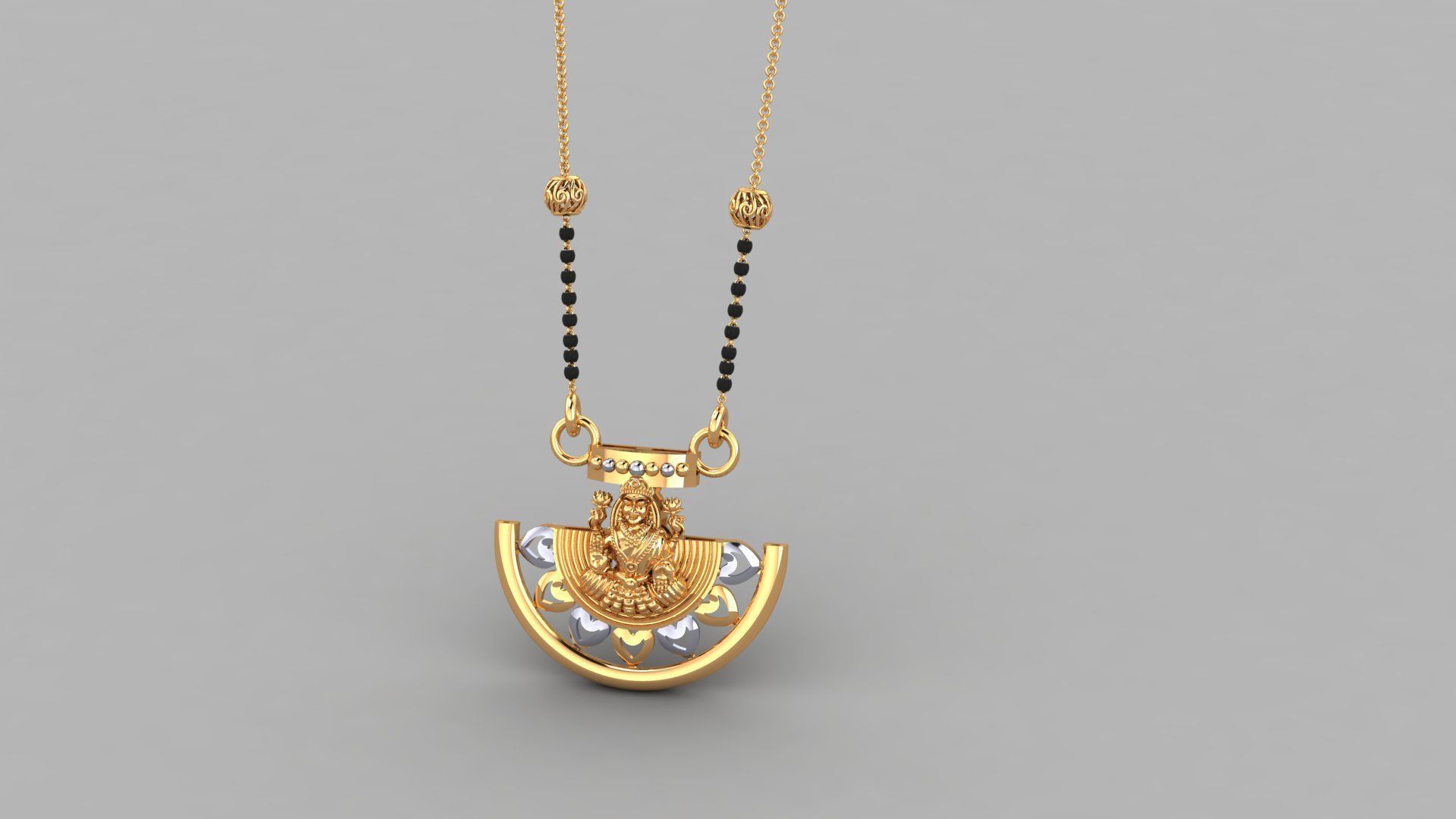 God Mangalsutra Collection STL  3DM Files Available 3D print model_16