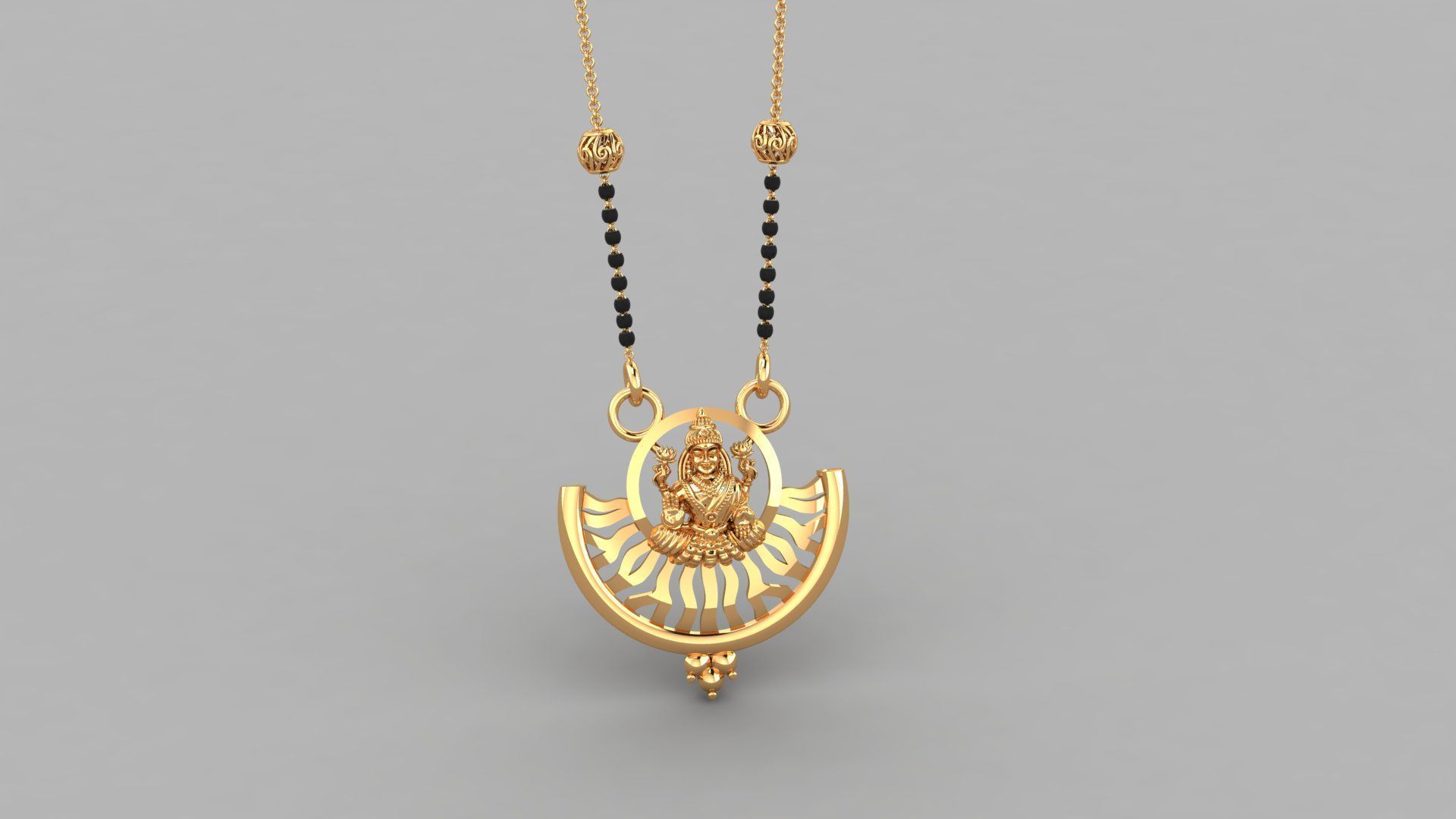 God Mangalsutra Collection STL  3DM Files Available 3D print model_35