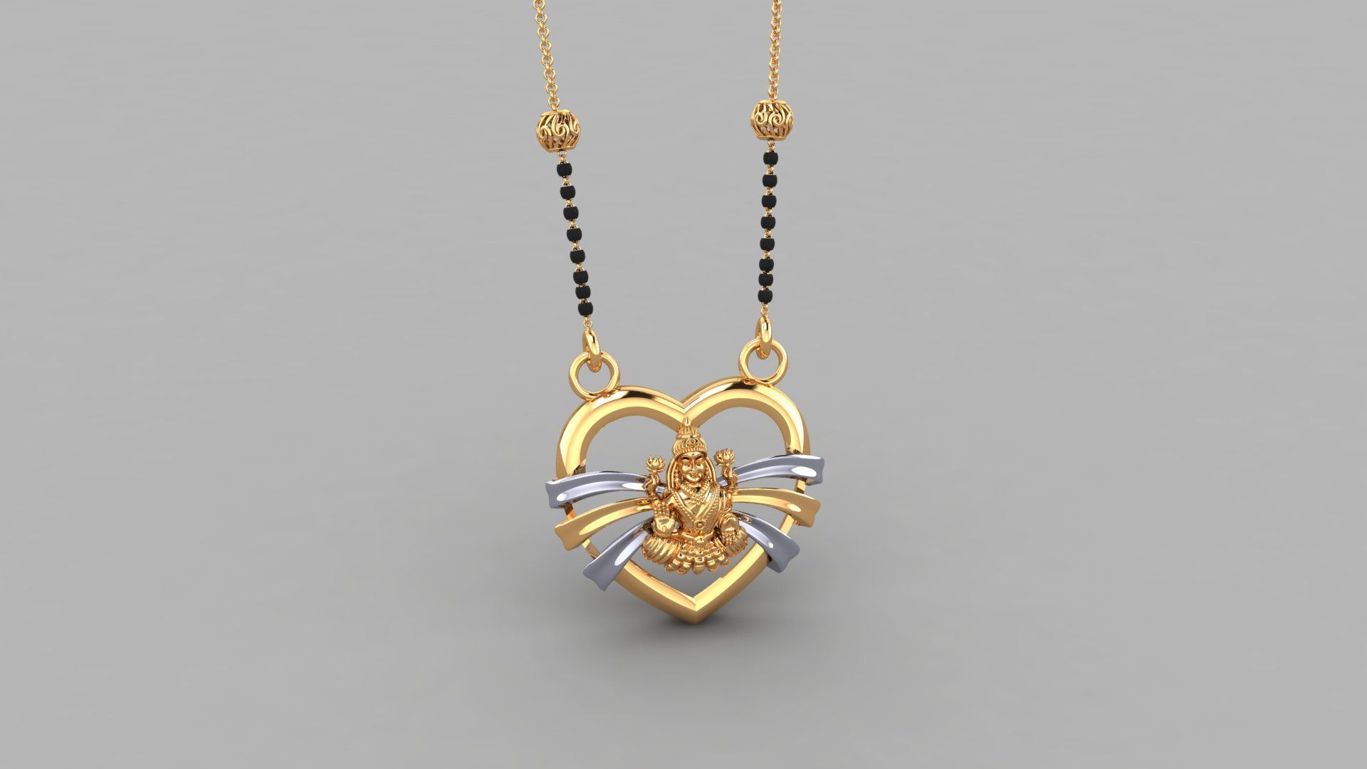 God Mangalsutra Collection STL  3DM Files Available 3D print model_40