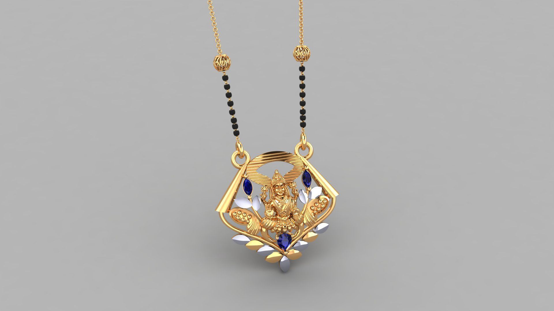 God Mangalsutra Collection STL  3DM Files Available 3D print model_22