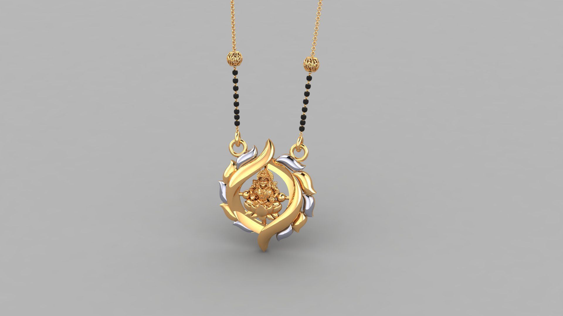 God Mangalsutra Collection STL  3DM Files Available 3D print model_43