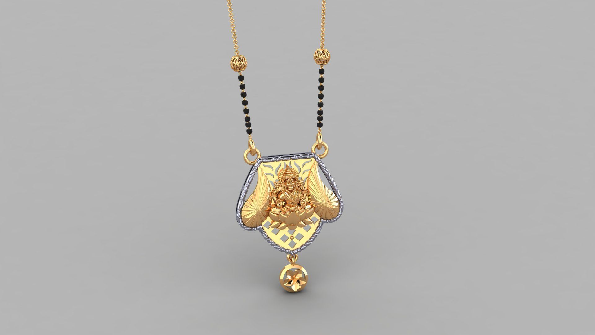 God Mangalsutra Collection STL  3DM Files Available 3D print model_25