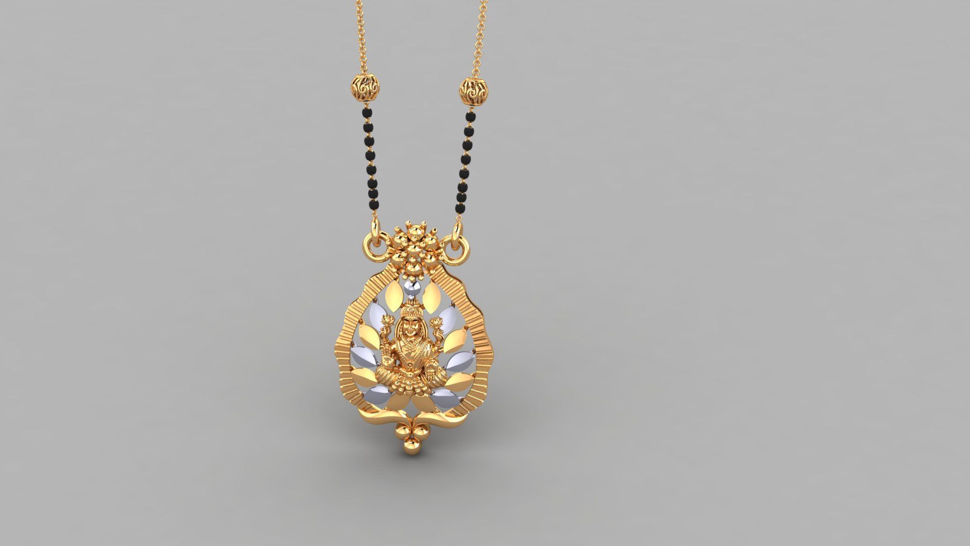 God Mangalsutra Collection STL  3DM Files Available 3D print model_39