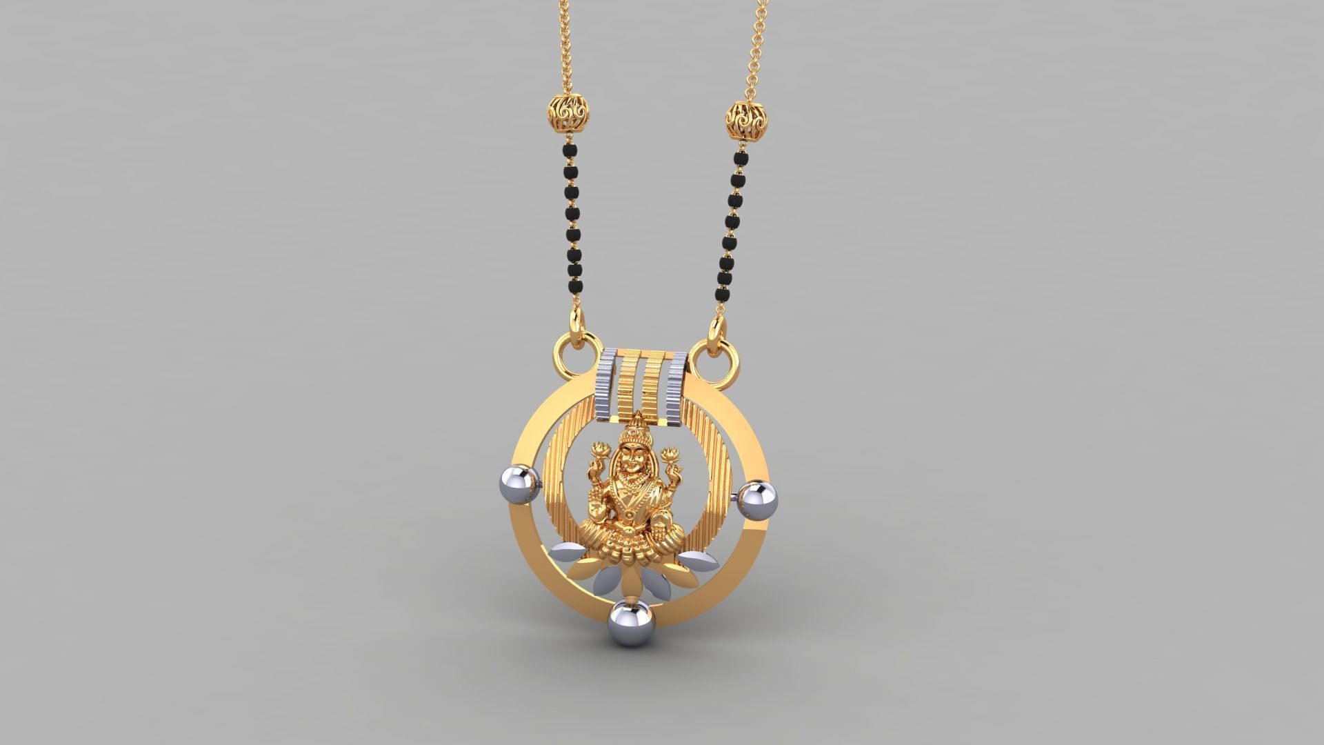God Mangalsutra Collection STL  3DM Files Available 3D print model_29
