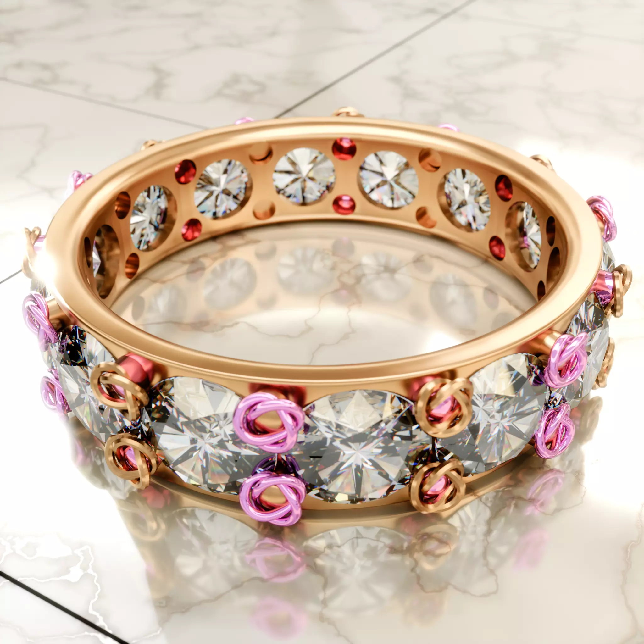 Custom Ring 3D model_0