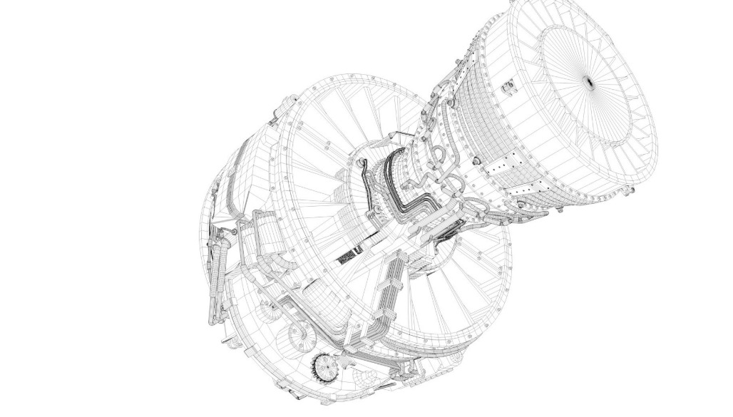 Aircraft Engine 3D model_21