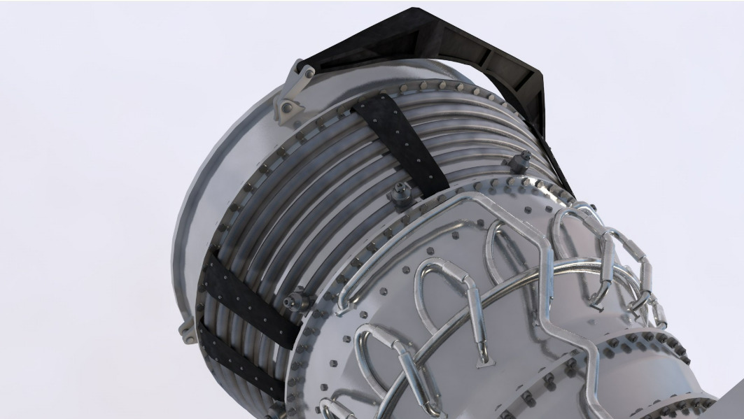 Aircraft Engine 3D model_5