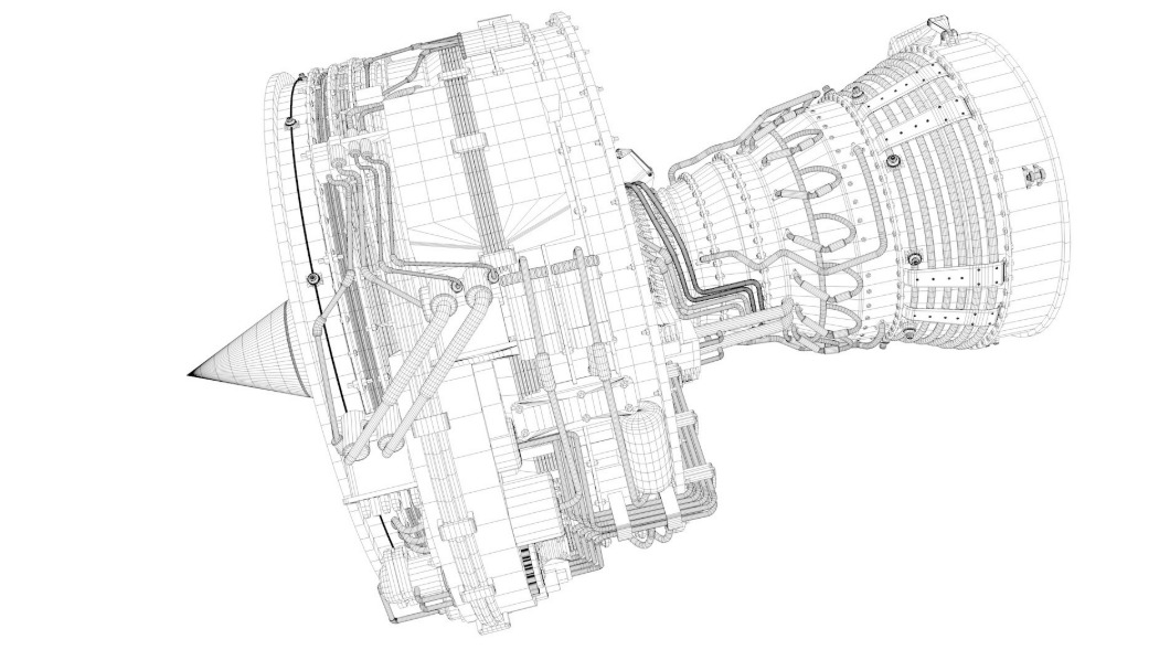 Aircraft Engine 3D model_20