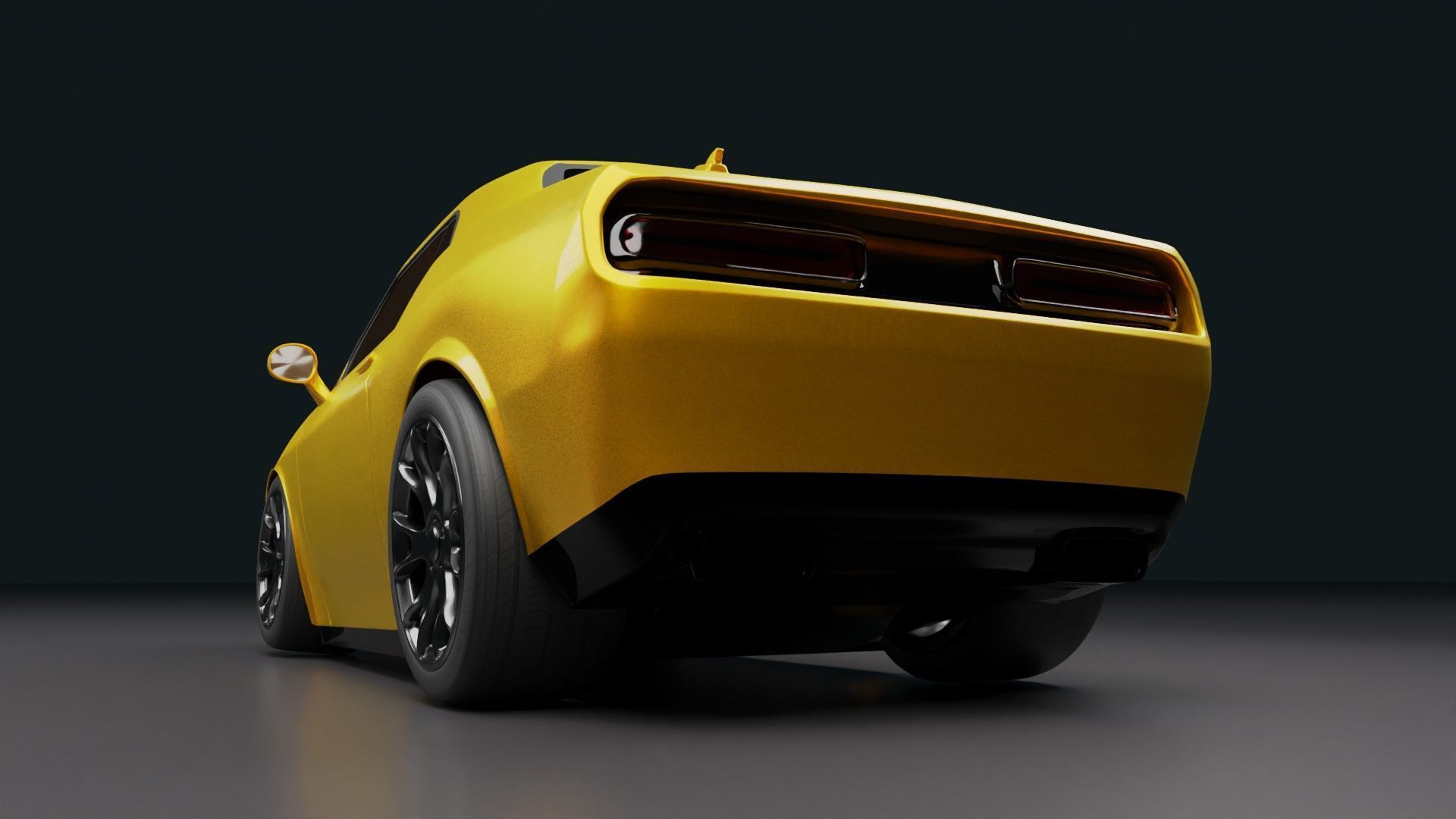3D Print-Ready Dodge Hellcat Hotwheels Free 3D print model_2