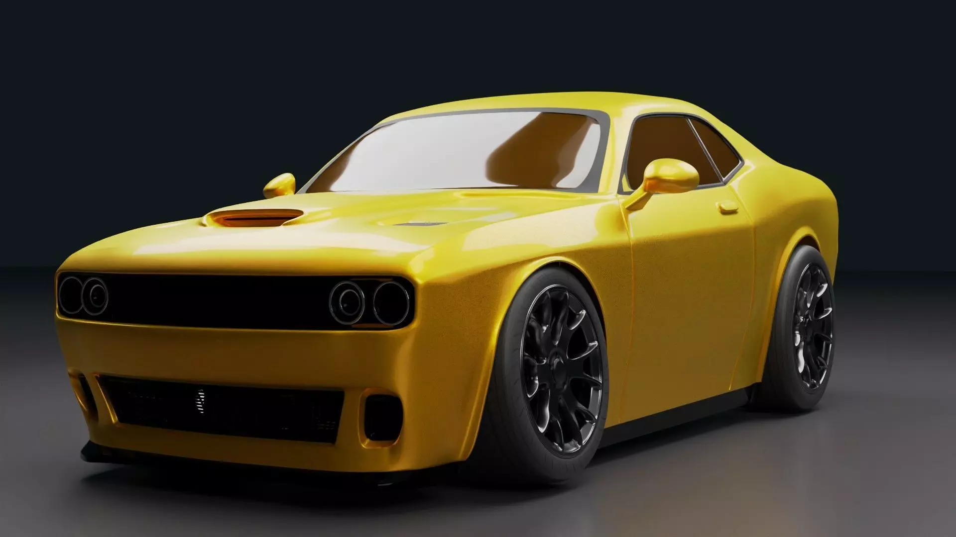 3D Print-Ready Dodge Hellcat Hotwheels Free 3D print model_0