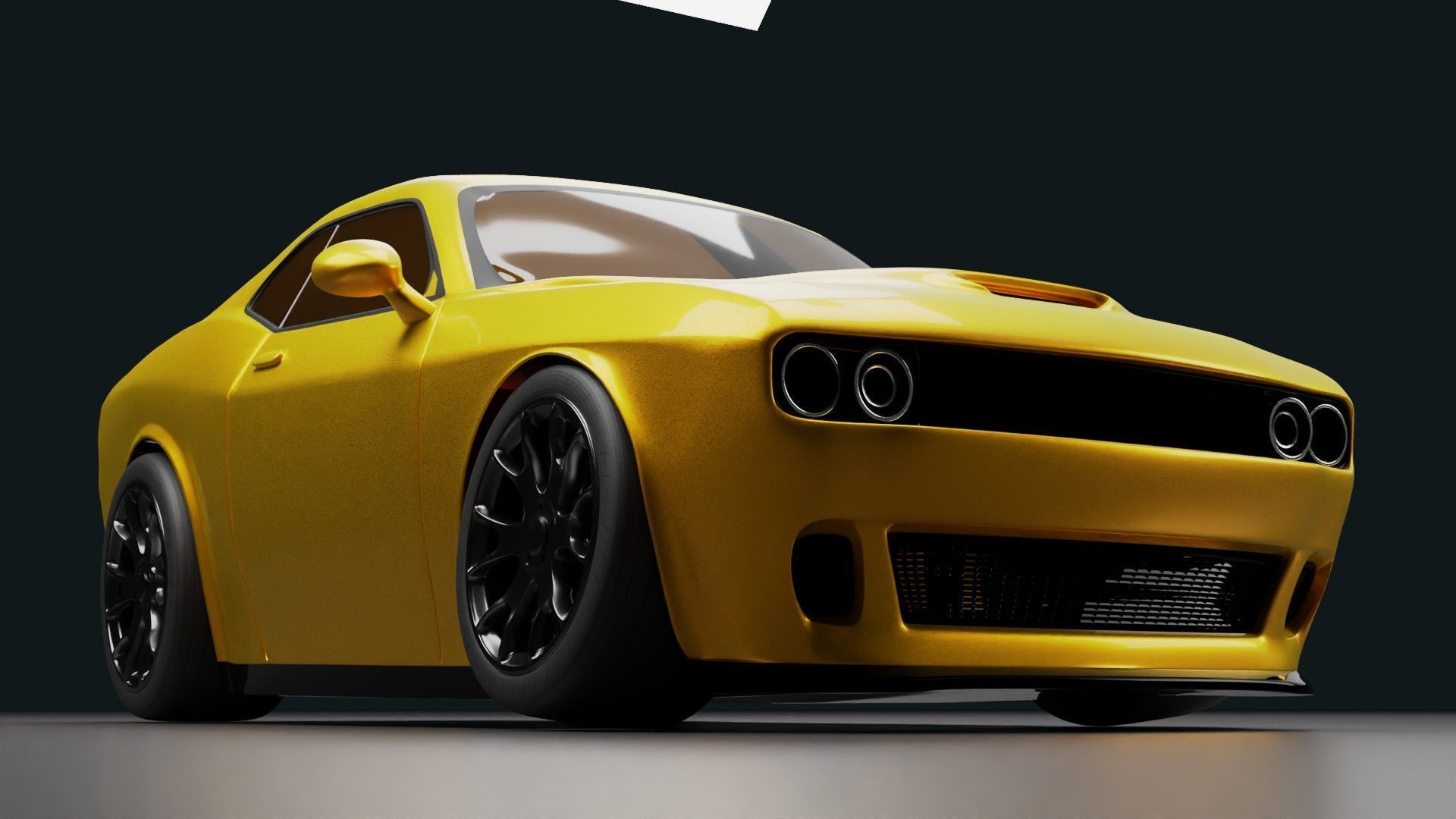 3D Print-Ready Dodge Hellcat Hotwheels Free 3D print model_4