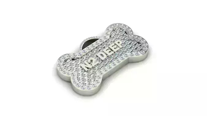 Dog Bone shape Pendant