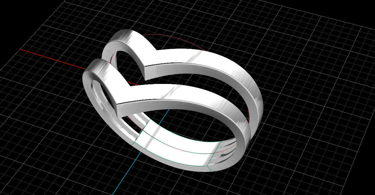 FASHION RING 3D print model_9