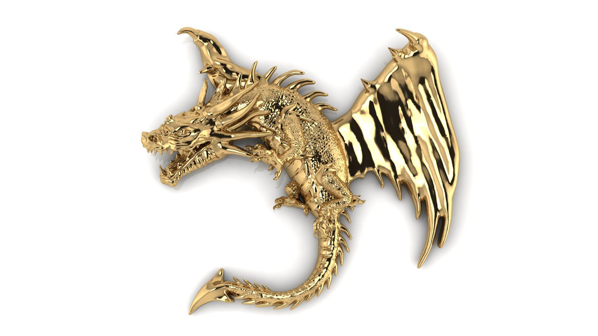 Dragon 3D print model_1