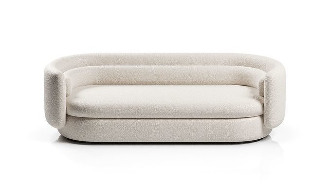 Group three seat sofa by Philippe Malouin for SCP 3D model