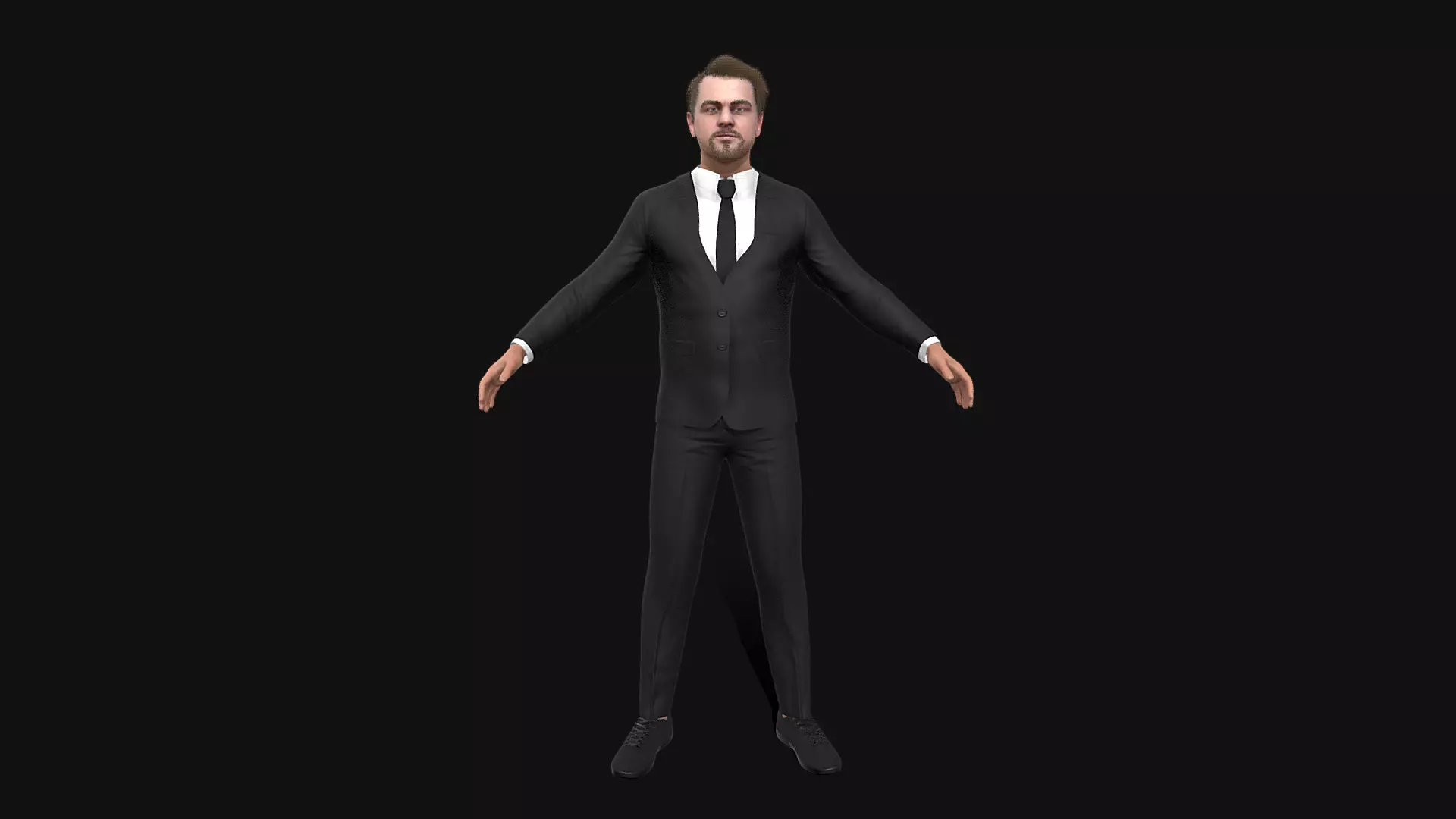 Leonardo DiCaprio 3D model_0