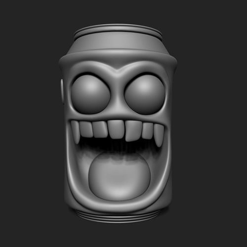 Can Monster 3D print model