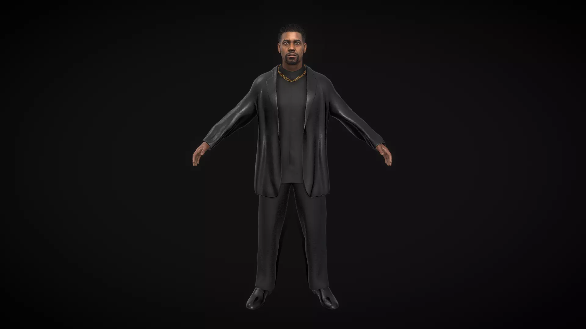 Denzel Washington 3D model_0