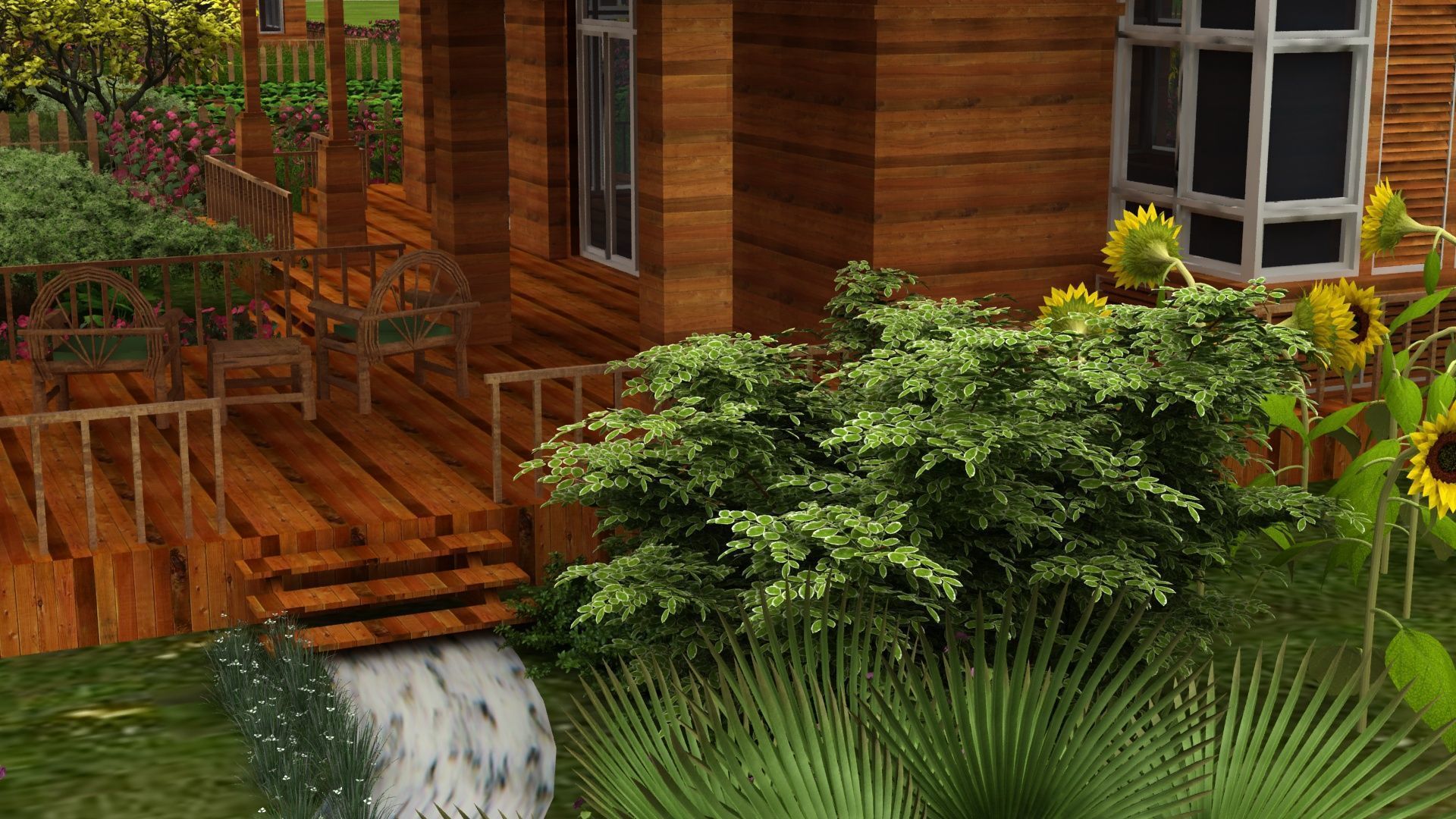 Village View 3D model_11