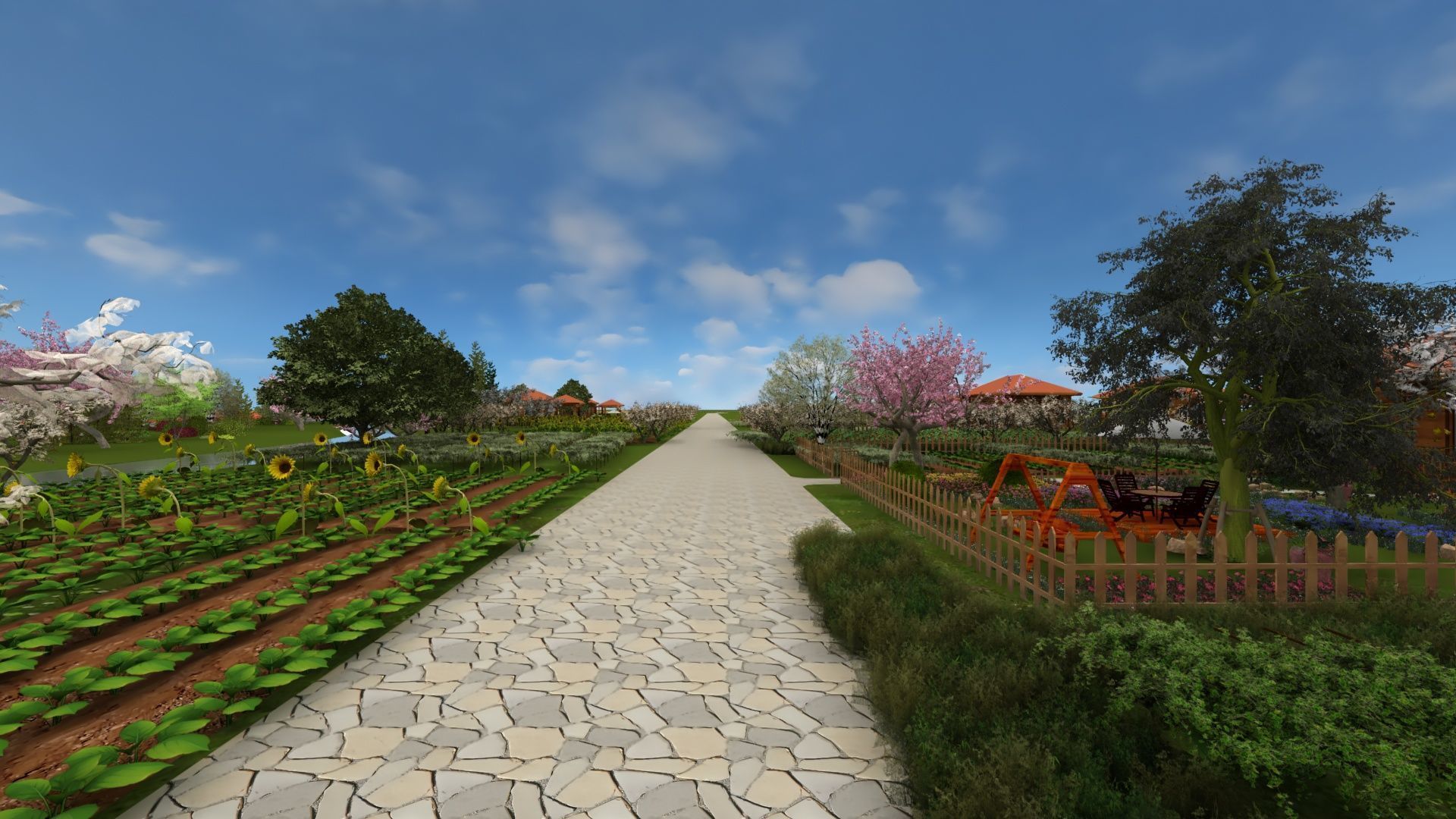 Village View 3D model_18