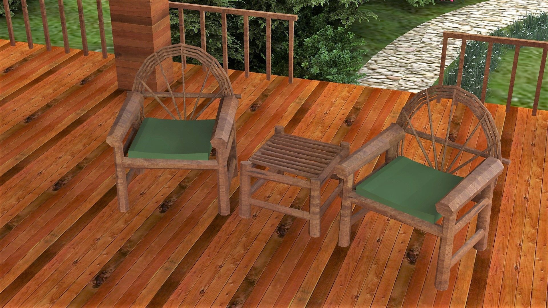 Village View 3D model_17