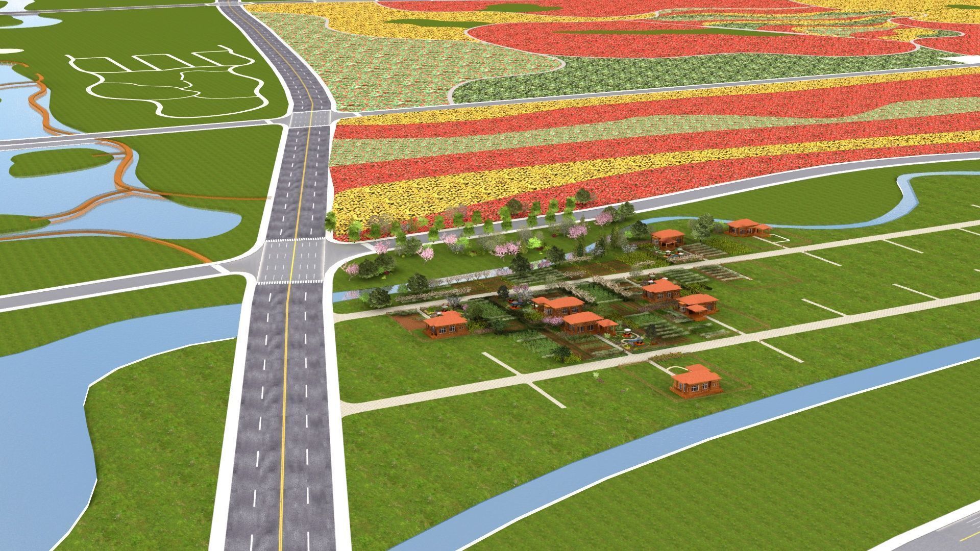 Village View 3D model_22