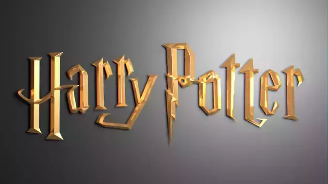 Harry Potter 3D Lettering