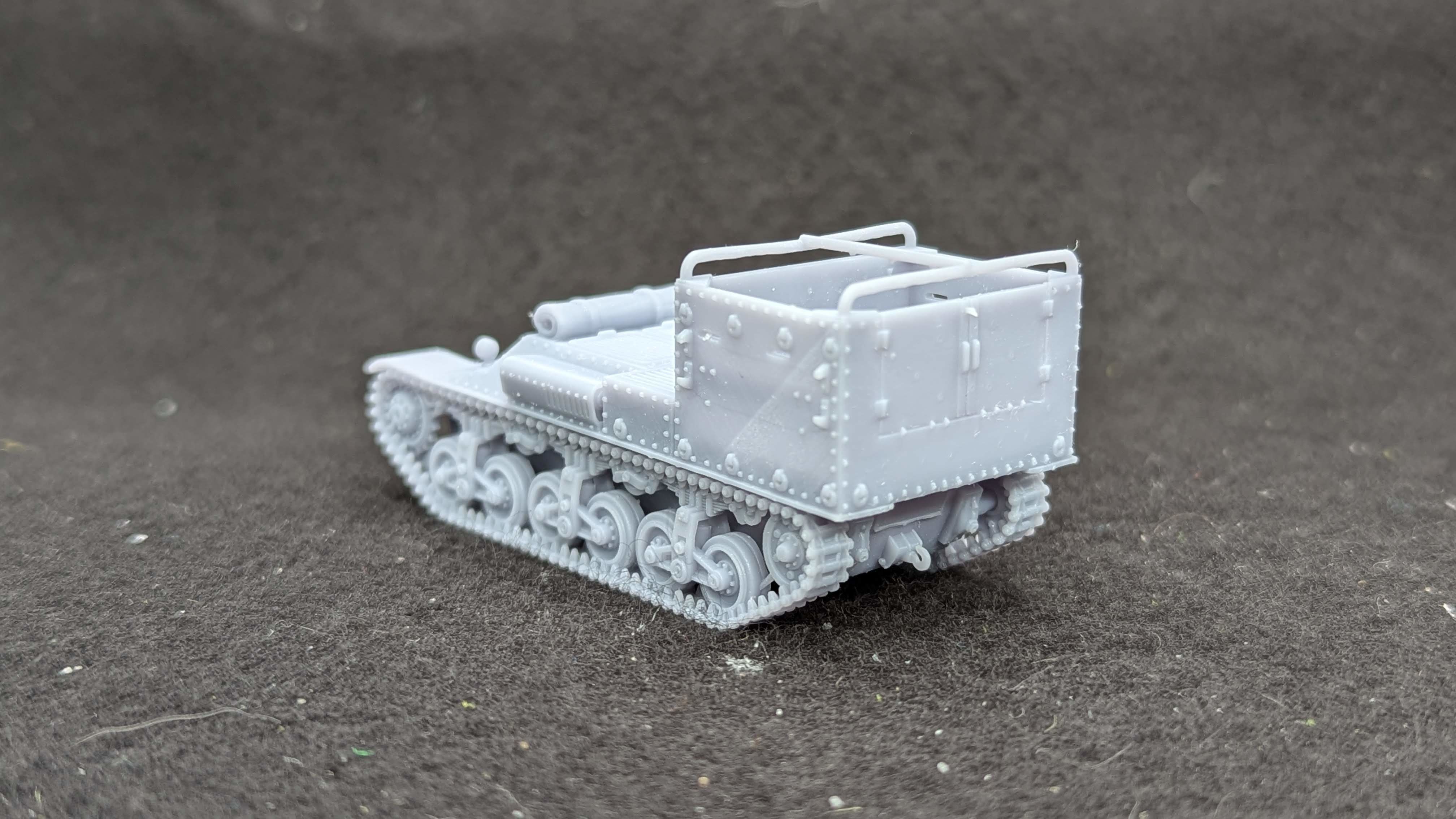 Beobachtungspanzer auf Lorraine Schlepper 3D print model_8