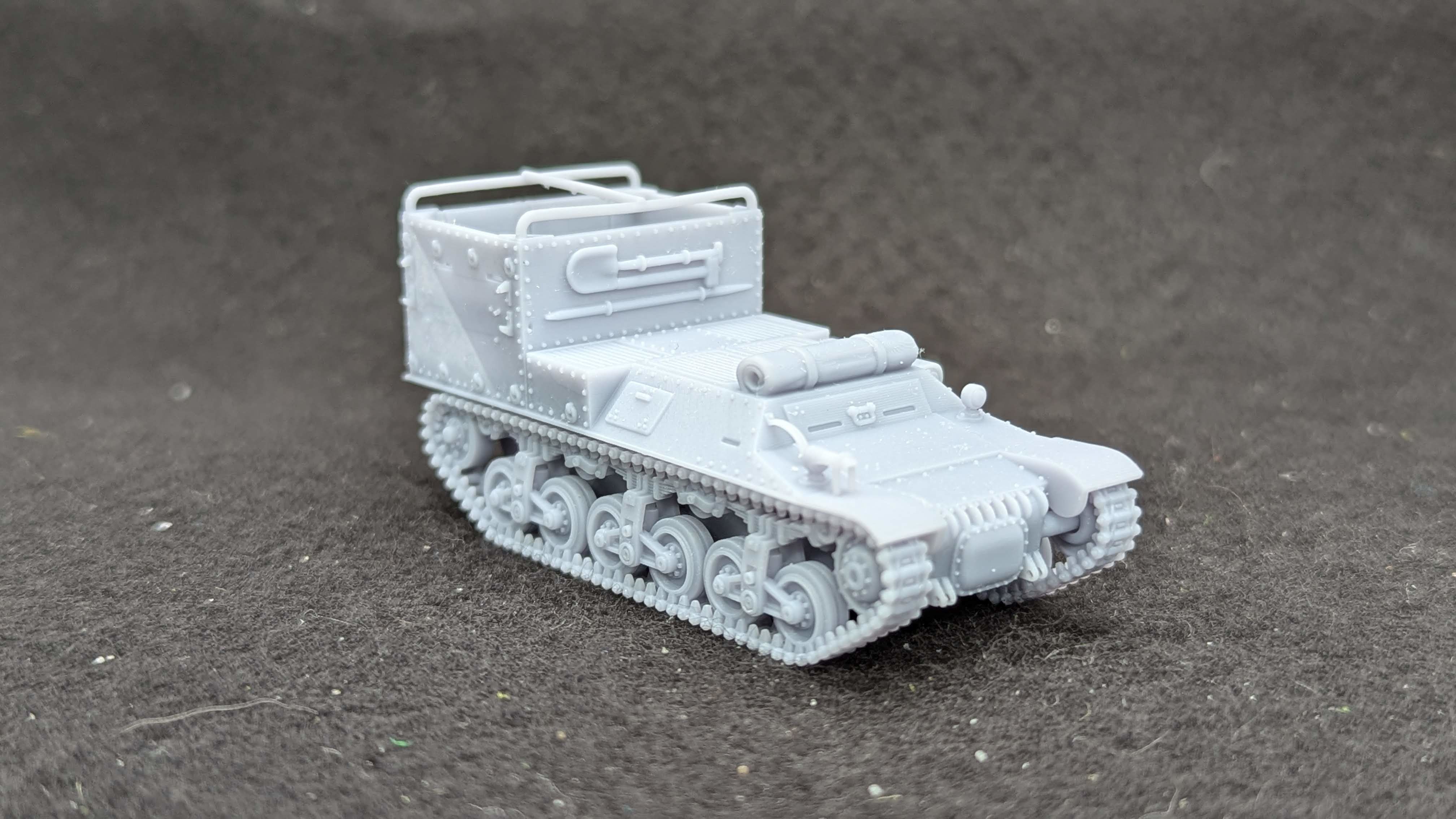 Beobachtungspanzer auf Lorraine Schlepper 3D print model_7