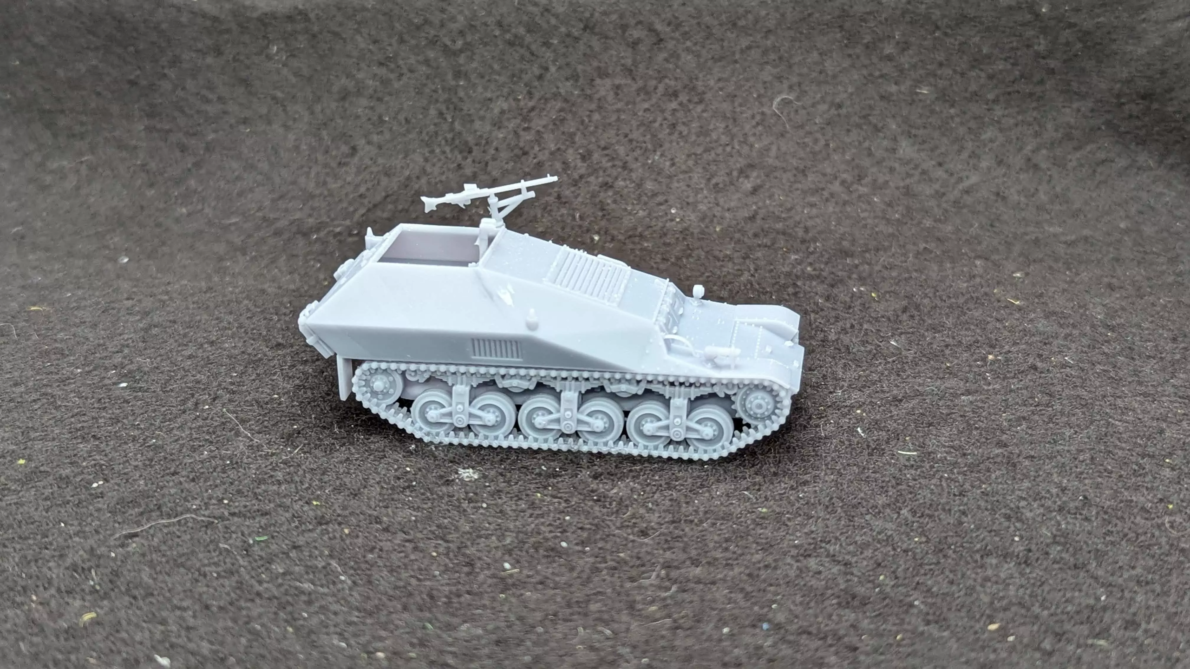 Grosser Funk und Beobachtungswagen auf GW Lorraine Schlepper 3D print model