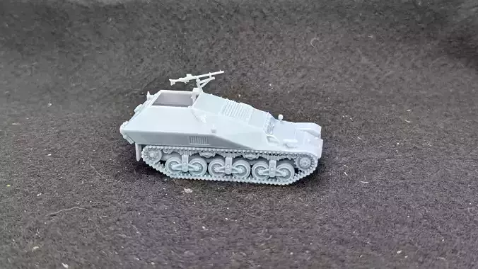 Grosser Funk und Beobachtungswagen auf GW Lorraine Schlepper