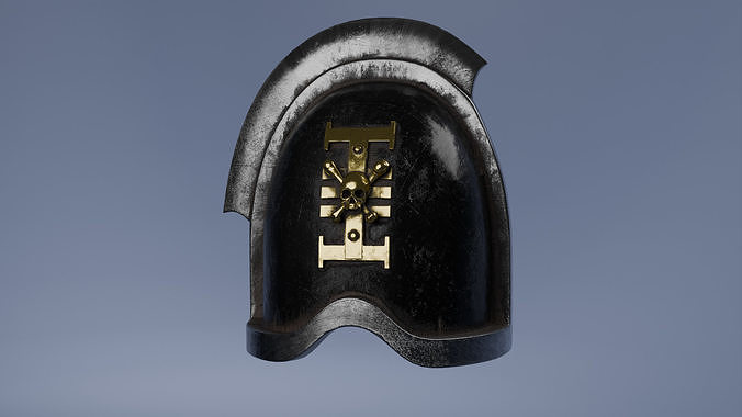Space Marine Shoulder Pad Free 3D model
