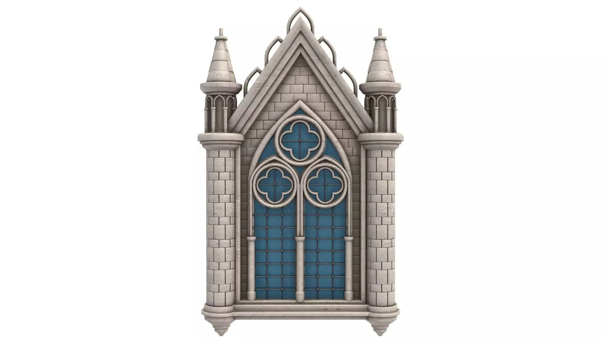 Gothic Window 3D model