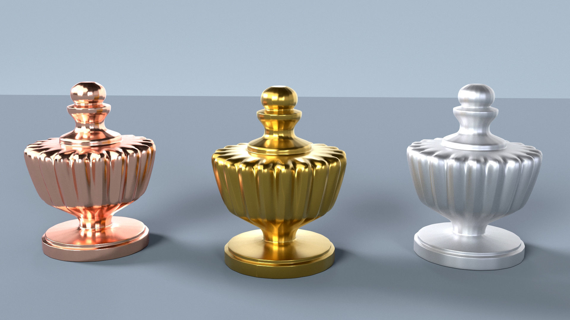 3D Finials 3D model_4