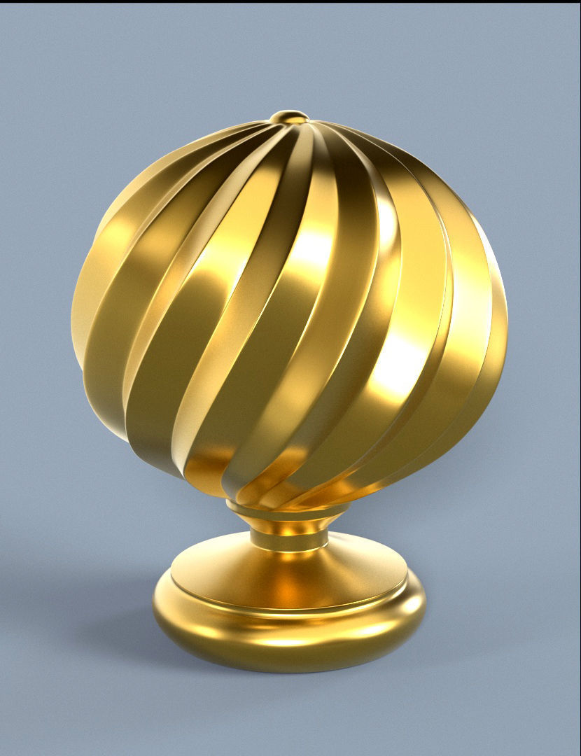 3D Finials 3D model_11