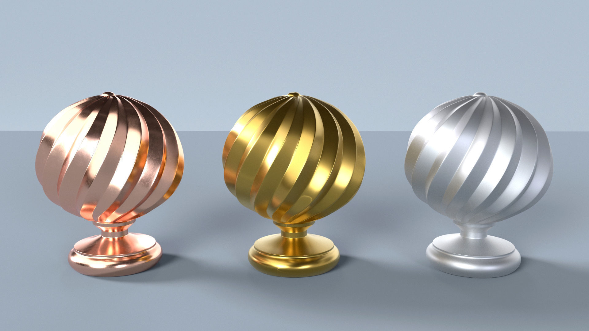 3D Finials 3D model_5